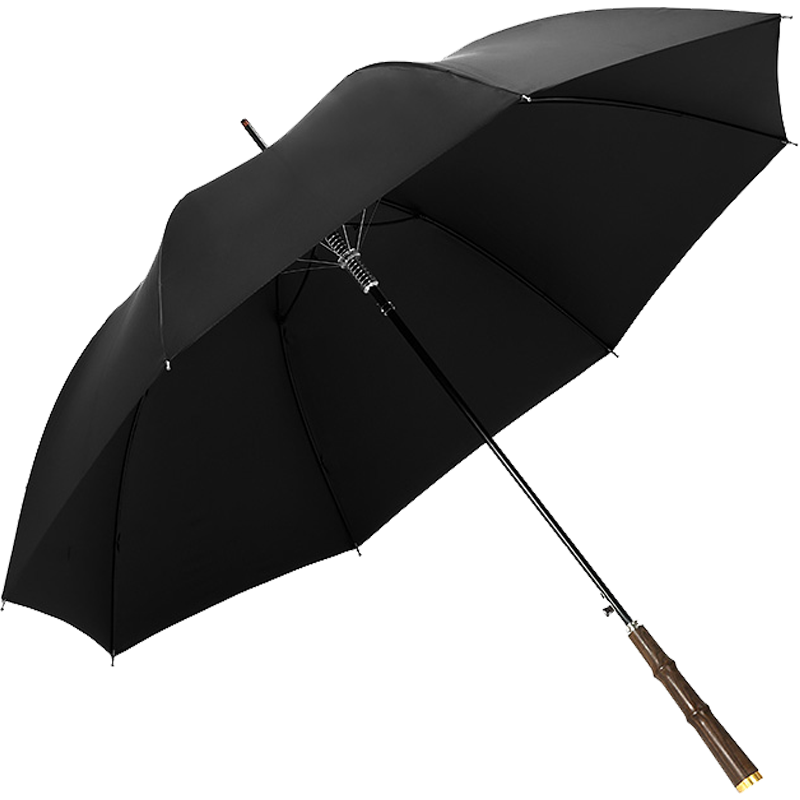 雨狐（FOXRAIN） FOXRIAN雨狐英式轻奢贵族伞复古绅士直实檀木长柄雨伞男商务定制 黄铜黑檀定制（2天内发货）