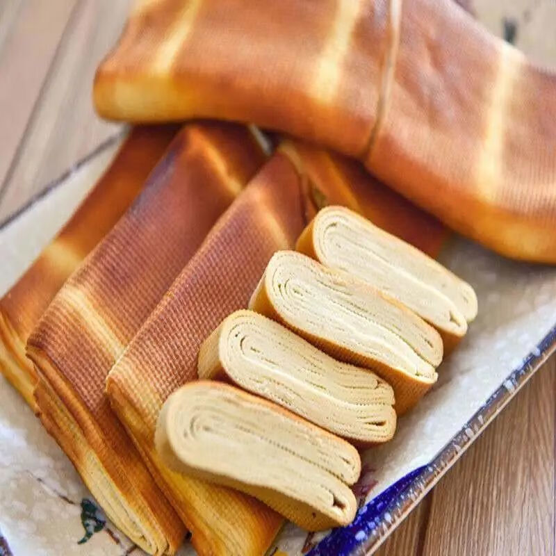 正宗东北五香熏干豆腐卷 烟 熏素食 豆制品 熟食真空包装 半斤(试吃装