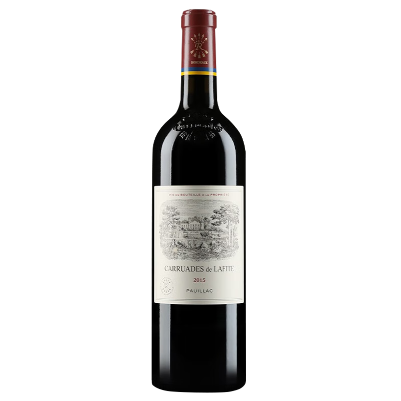 拉菲酒庄（CHATEAU LAFITE ROTHSCHILD）红酒 1855列级庄一级庄 拉菲庄园副牌干红葡萄酒 拉菲副牌2019年JS96分 单支750ML