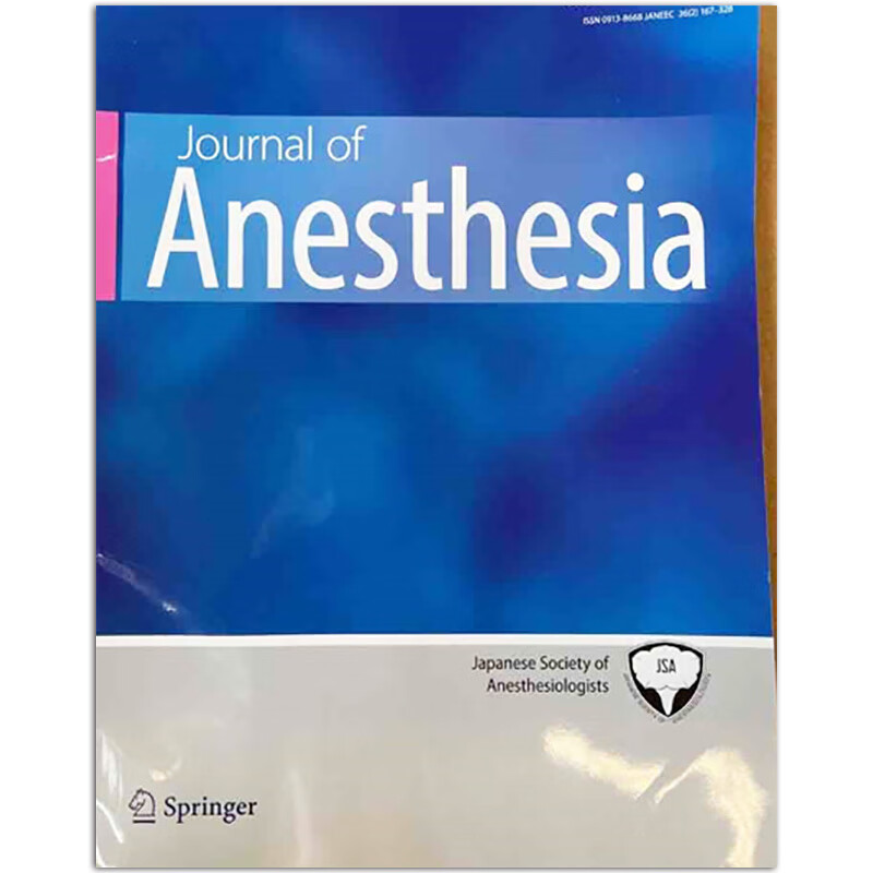 journal of anesthesia 麻醉学医学杂志 2022年第2期 2022年第2期