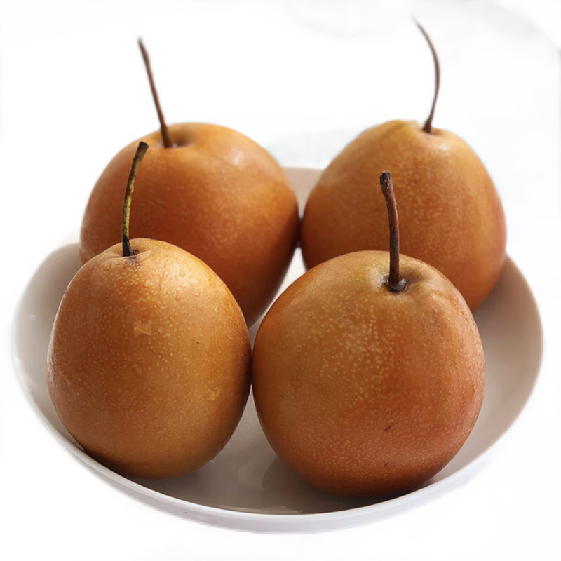 5kg新鲜沙梨酸红梨红皮梨冰糖煮水熬梨汤水煮梨 3斤 单果100-200g