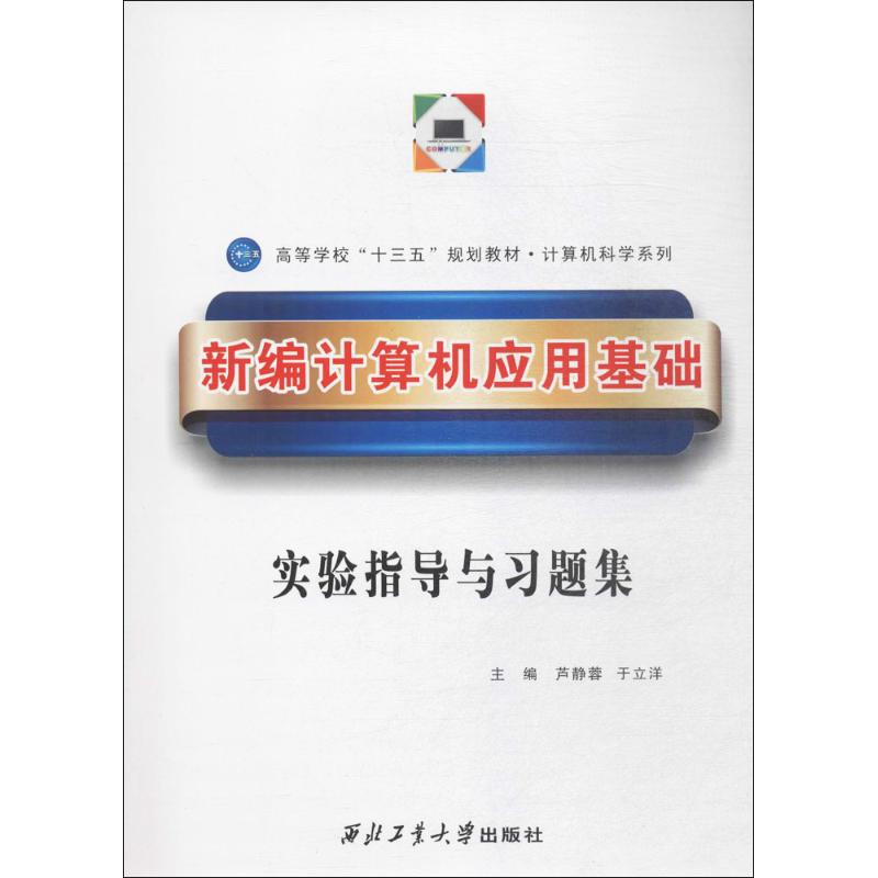新编计算机应用基础实验指导与习题集 芦静蓉,于立洋 主编 书籍