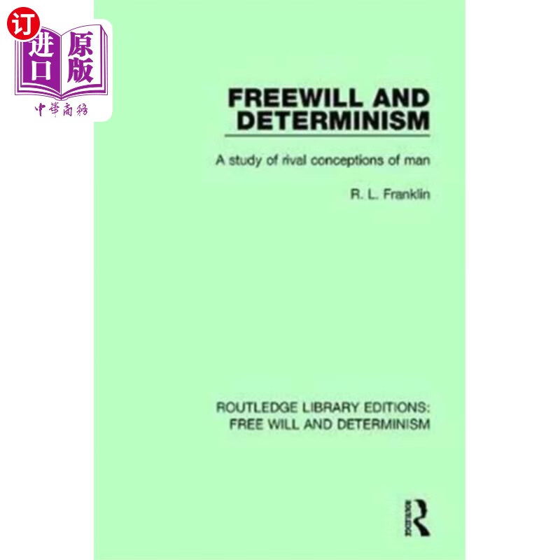 海外直订Freewill and Determinism 自由意志与决定论