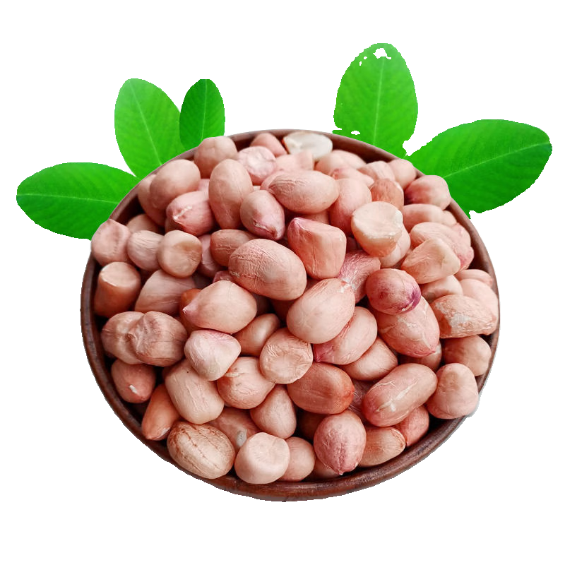 隽颜堂花生米生新鲜河南农家自种白沙花生仁散装晒干粉红皮花生粒大