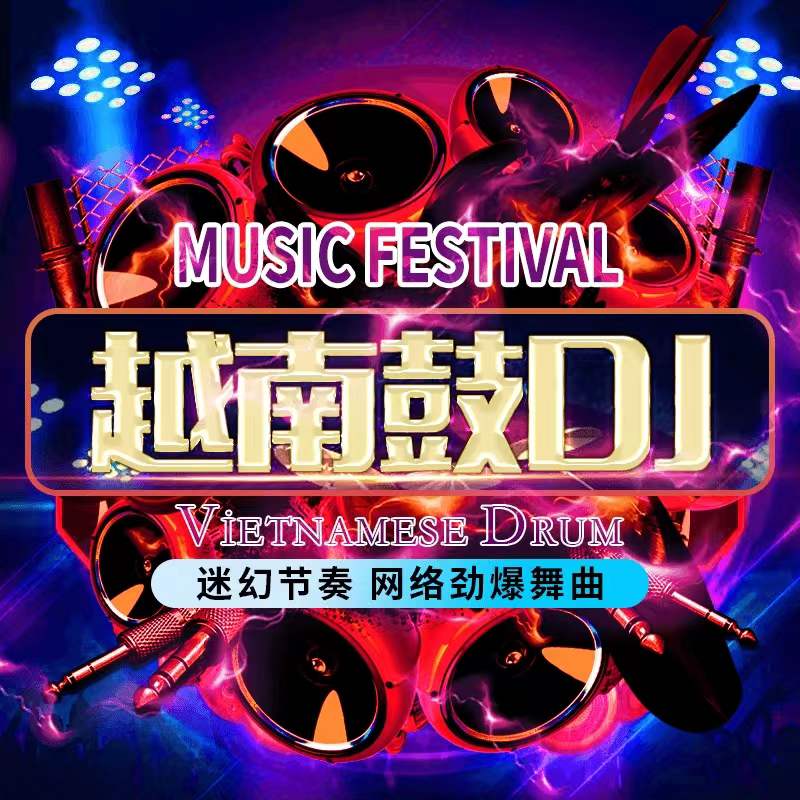 正版越南鼓劲爆重低音dj舞嗨曲高品质32g汽车载音乐u盘usb优盘