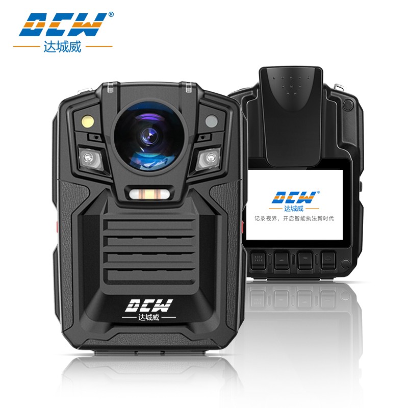 达城威DSJ-D7执法记录仪1440p高清红外夜视随身佩戴安防现场音视频记录 可更换双电（标配32G）