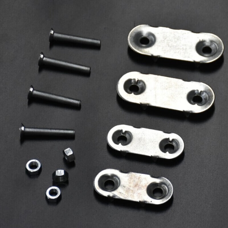 彩贮输带皮带扣皮带修补螺丝传带皮带夹子卡子运输带修补工具 黑 黑色