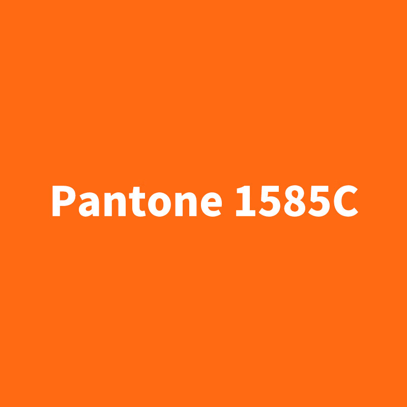 漆先生(qixiansheng)潘通系列pantone 1585c 1655c 172c橘黄/橘红