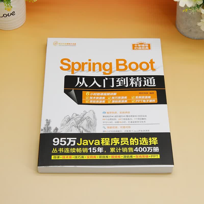 Spring Boot从入门到精通/软件开发视频大讲堂详情图