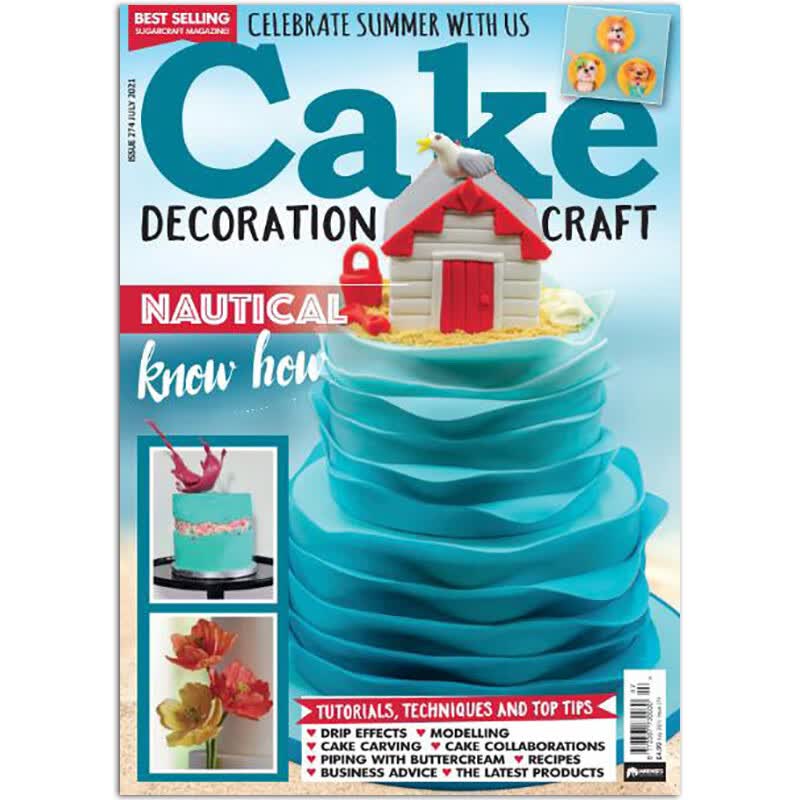 【单期可选】Cake Decoration&Sugarcraft 美国蛋糕制作 2018/19/20 2021年7月刊