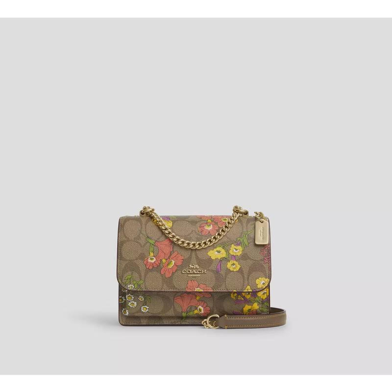 蔻驰(coach)女士包包 mini klare 系列 奢侈品迷你包时尚简约经典单肩