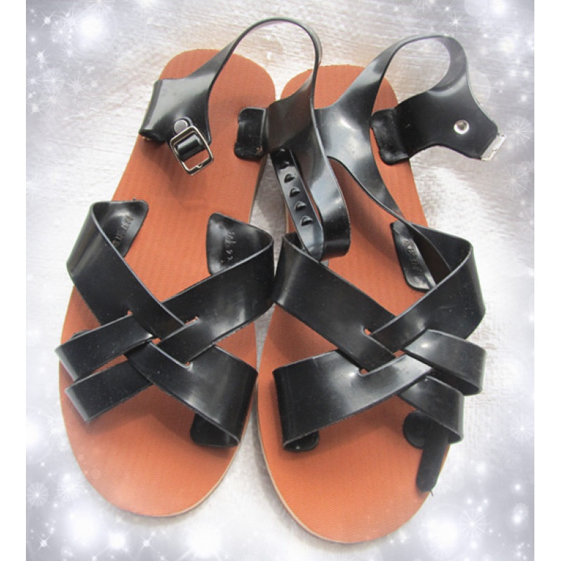 佳拓 塑料凉鞋泡沫凉鞋男女夏塑料沙滩鞋老式8090儿时经典复古怀旧