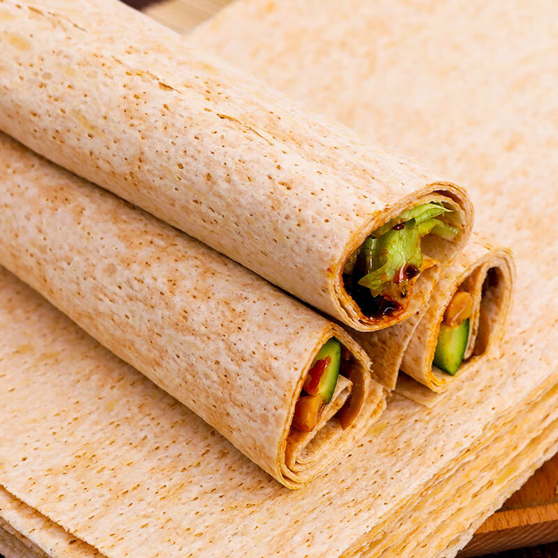 【山东煎饼】正宗临沂纯小麦玉米全麦薄软无未添加蔗糖手工杂粮煎饼阙