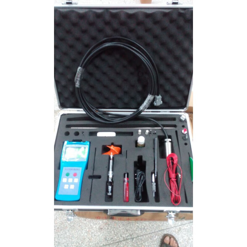 柯洛珈水流速计便携式明渠流速流量计水流流速测量仪流速流量仪