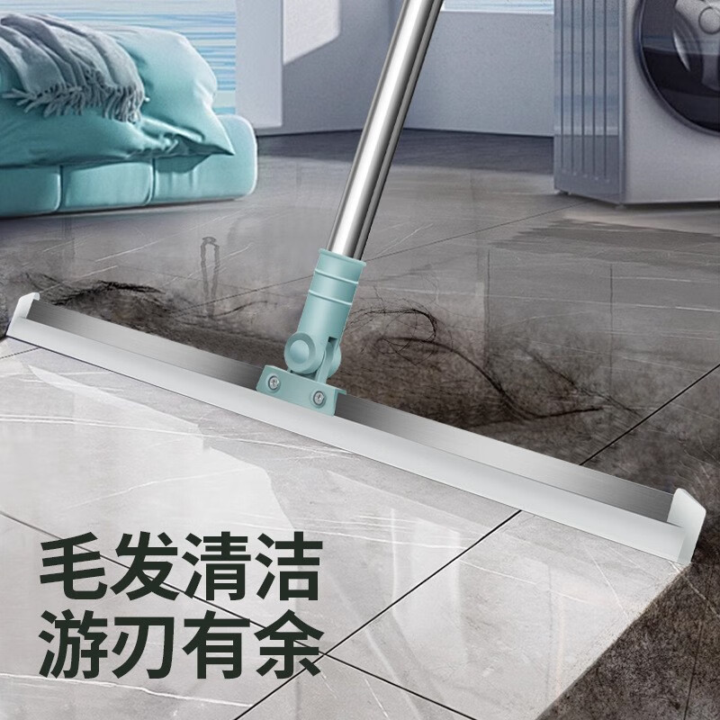 【精选好物】刮水拖把家用硅胶刮水器拖地两用刮地板浴室卫生间多 52厘米 1个