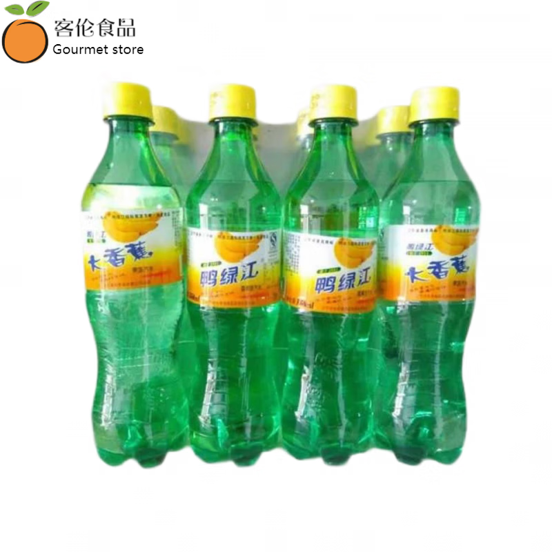 鸭绿江丹东鸭绿江汽水 大香蕉汽水可与津美12*550ml瓶 宁哥家乡特产