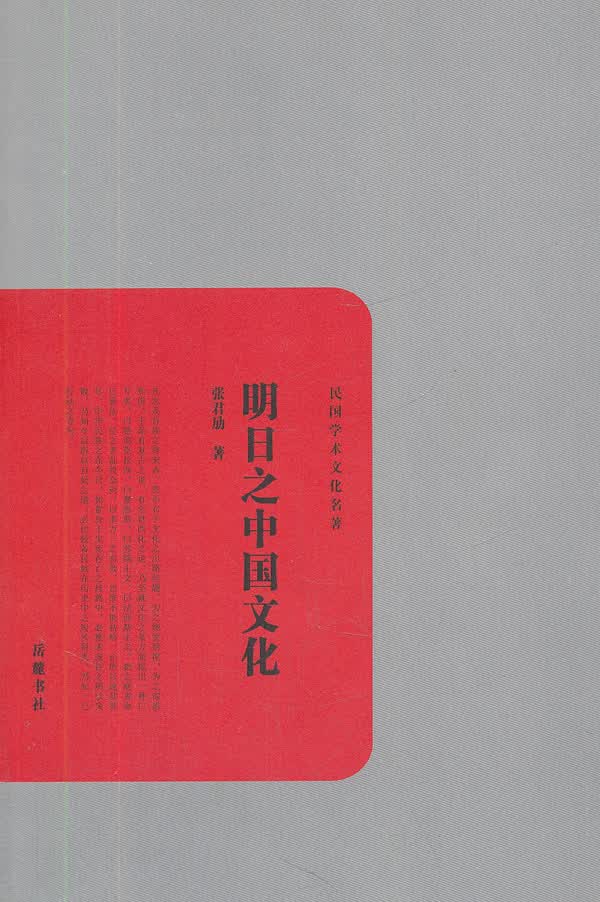 明日之中国文化