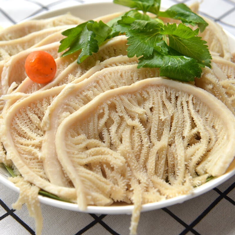 果亦橙千层肚白毛肚四川涮菜火锅食材新鲜牛百叶千层肚牛肚 2斤装