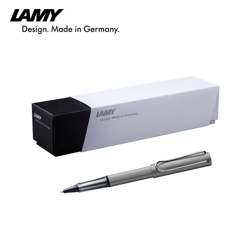 凌美（LAMY）宝珠笔 恒星系列深灰铝杆签字笔0.7mm