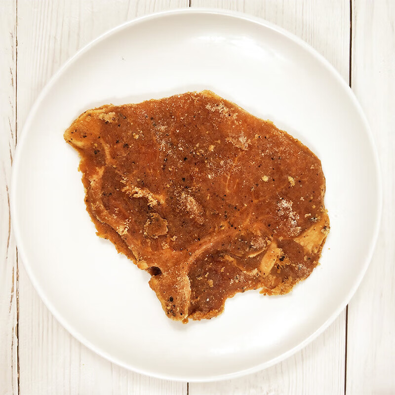 憨豆熊黑椒t骨猪排10片一包t骨猪扒半成品商用外卖扒饭猪排便当