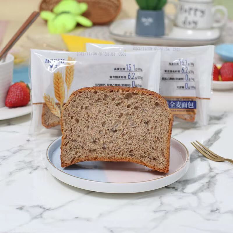 i豪士黑全麦面包 豪士黑全麦面包膳食纤维无蔗糖营养早餐 豪士黑面包2