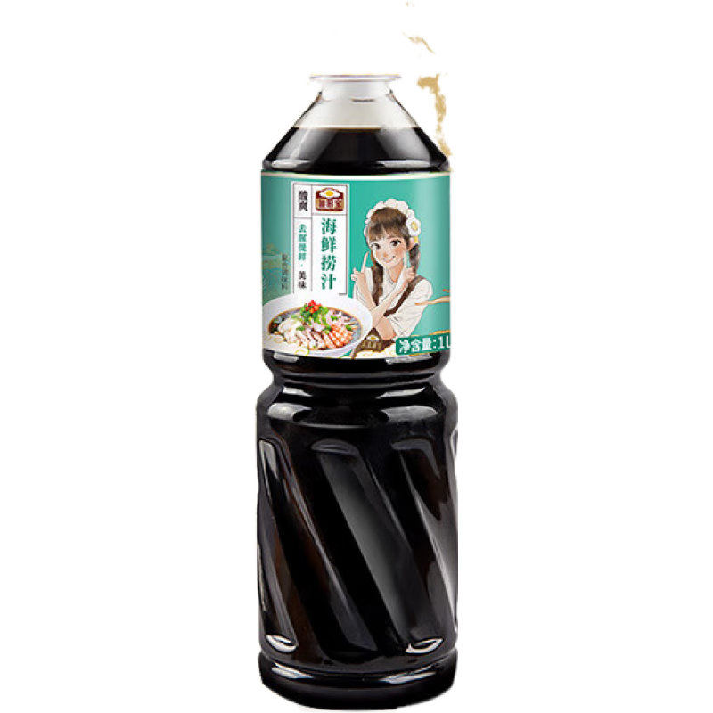 加廚寶海鮮用撈汁1L商用裝小海鮮調(diào)料涼拌菜復合調(diào)味汁定制 加廚寶海鮮用撈汁1L