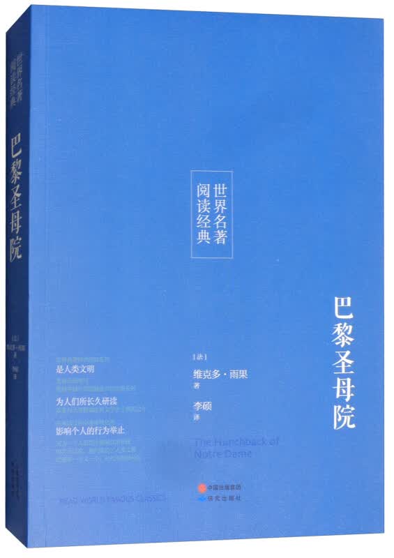 世界名著阅读经典一巴黎圣母院·全译本 名师导读励志文学 中小学生课外阅读课外书