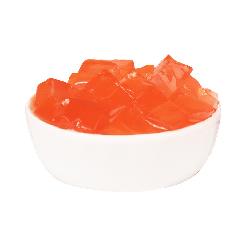 g即食红茶果冻布丁阿萨姆红茶冻奶茶专用红茶果冻 水蜜桃味果冻800g