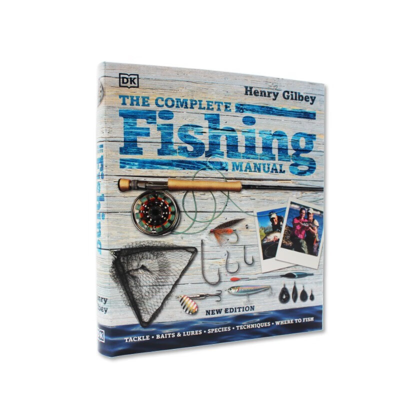 现货包邮 dk百科全书 the complete fishing manual 钓鱼指南 钓具