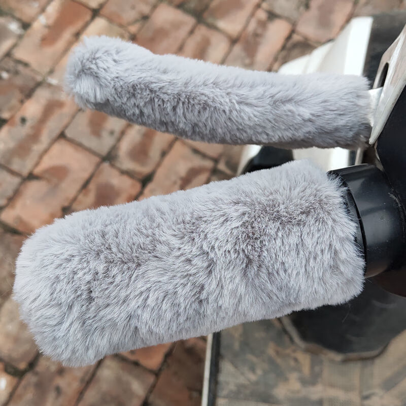 科森宝电动车冬季手把套电瓶车摩托车踏板把手套保暖车把套加绒加厚