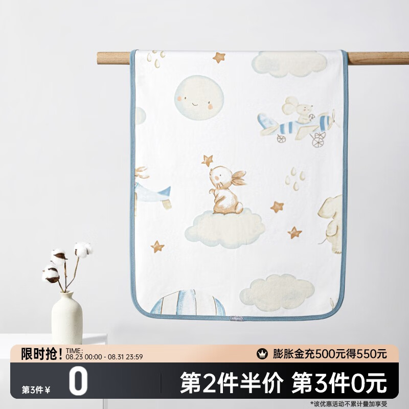 嫚熙（EMXEE）婴儿可水洗隔尿垫新生宝宝儿童大号姨妈月经护理垫床单 天空之旅 70*90cm属于什么档次？