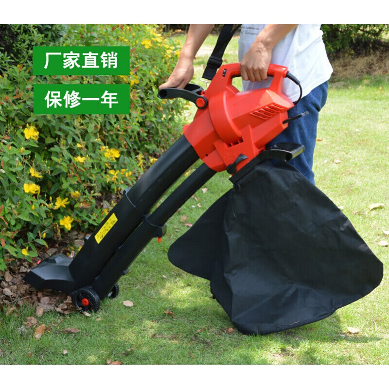 电动吹吸草机吹吸叶机吹风机吹吸尘机吹吸机树叶粉碎机收集 3000w机器