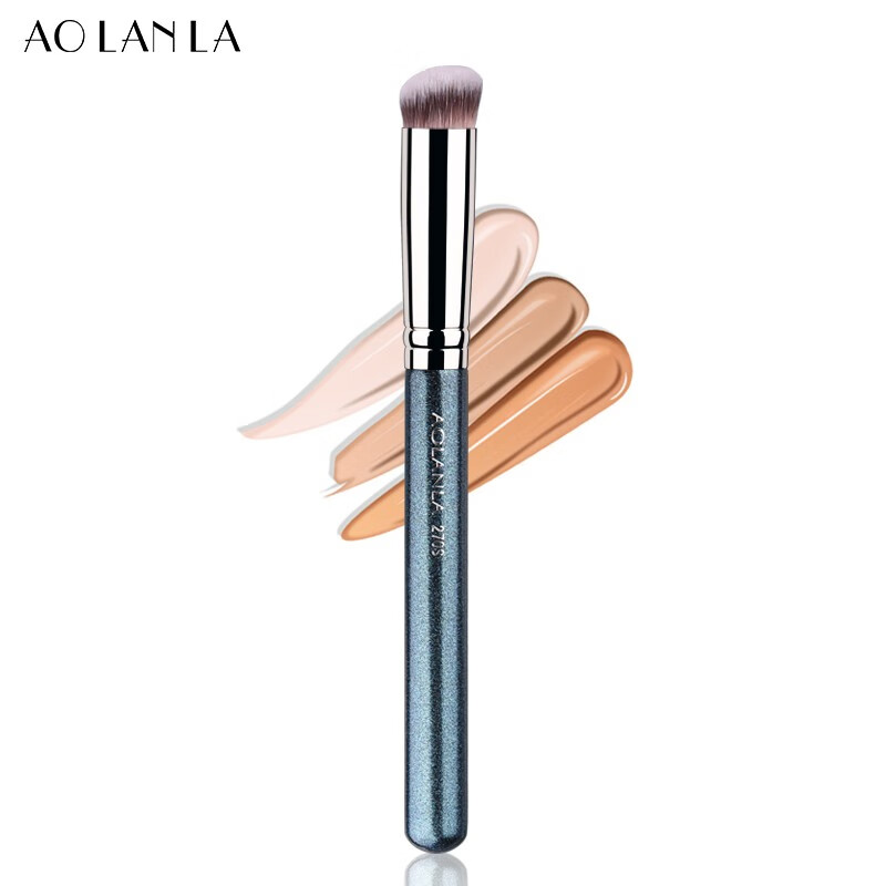 AOLANLA 圆头270s号遮瑕刷不吃粉软毛化妆工具柔软化妆刷 270S圆头遮瑕刷