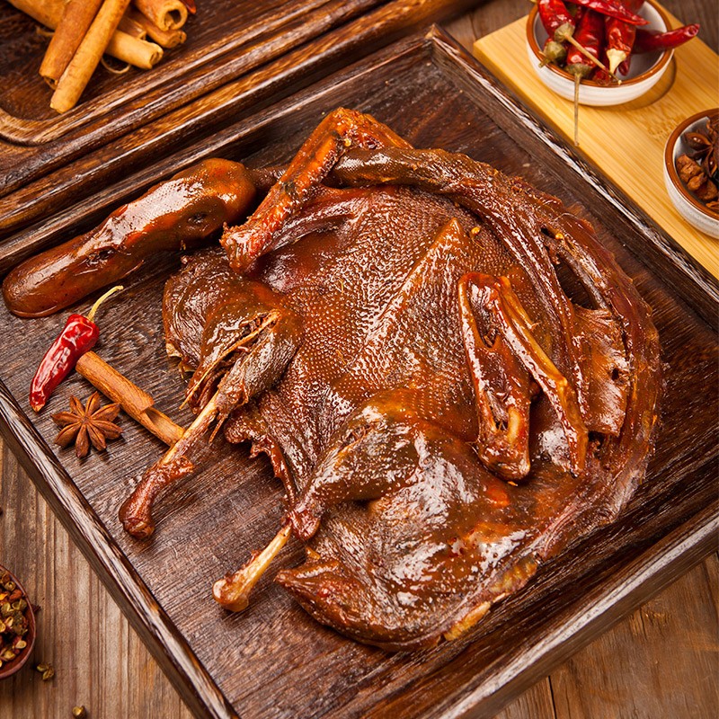 禾澹酱板鸭正宗湖南特产零食常德长沙手撕风干烤鸭即食麻辣小吃