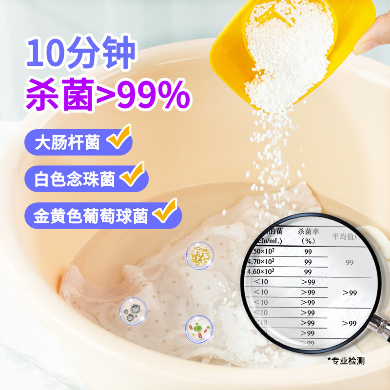 欧兔泡O2泡强效全能洗去顽固污渍神器高倍活氧去黄渍强去污泡洗粉 【高倍活氧】全能洗1瓶