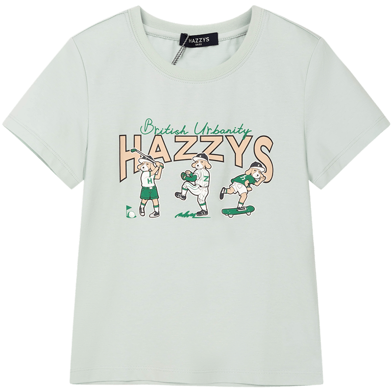 ����˹��HAZZYS��Ʒ��ͯװ��ŮͯT���ļ��¿��ʱ�����м�Լ�ٴ����Բ���� ������ 145 232.98Ԫ