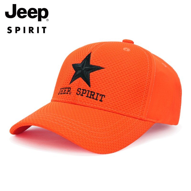 jeep吉普旗舰棒球帽男女款夏季冰丝速干透气太阳帽户外登山防晒遮阳帽