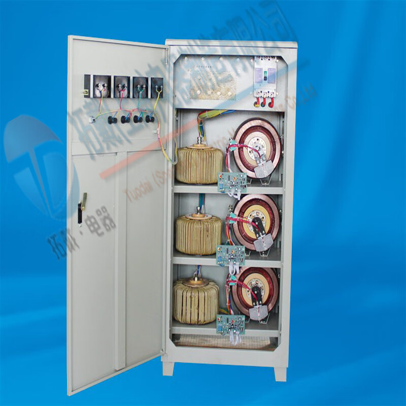 惠利得三相全自动稳压器80000va 80kva 三相四线380v专用稳压器 现货