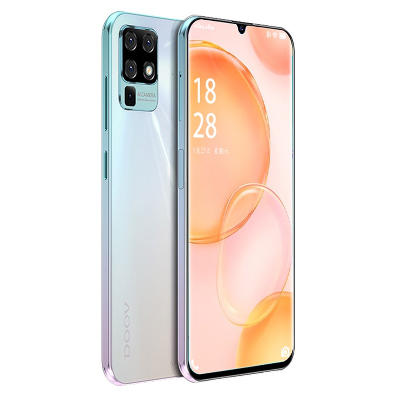 朵唯（DOOV）U50 Pro智能手机全网通4G双卡双待可用5G卡电信移动联通华为HMS生态游戏手机 天空幻境【128GB】