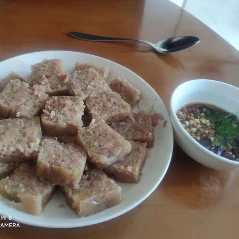 clcey山东聊城特产许营正宗五香肉焖子下酒菜传统农家手工制作特色