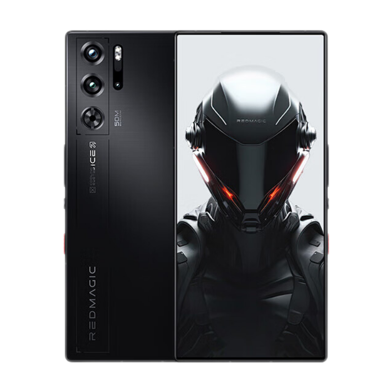 努比亚nubia 红魔9 Pro+第三代骁龙8电竞游戏全面屏下5G手机5500mAh 暗夜骑士16GB+512GB 官方标配