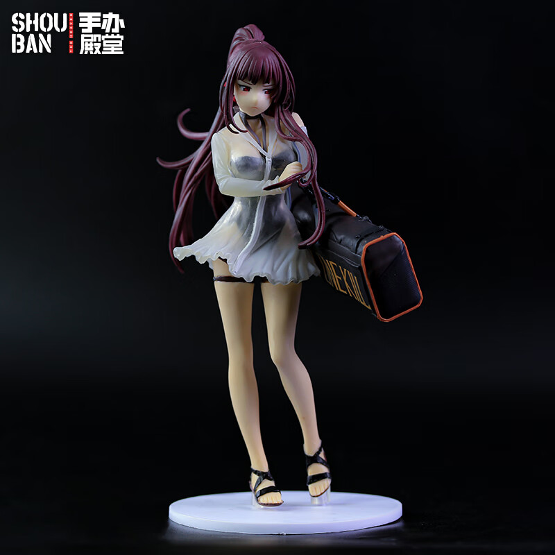 全光辰版少女前线 魔鬼鱼行动wa2000泳装运动服模型摆件动漫pvc 泳装