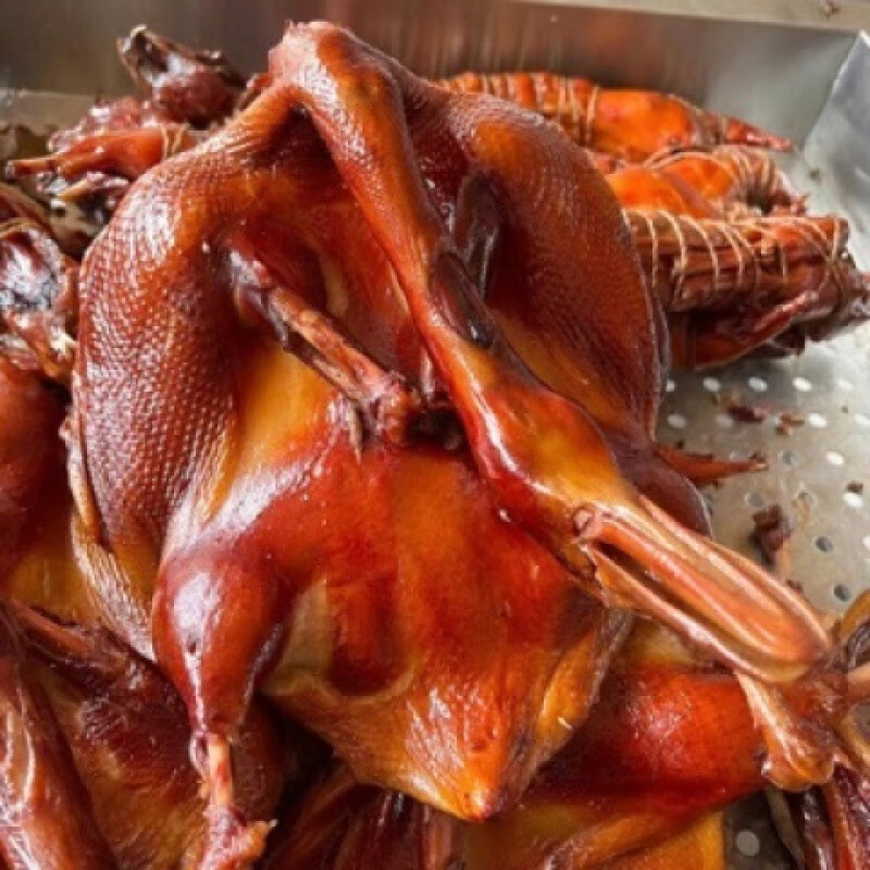 盘中玉四川特产正宗 彭州九尺板鸭五香卤味酱香鸭肉即食整只熟零食