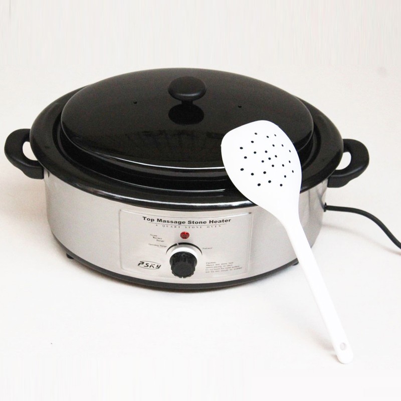 元族热石锅能量石加热锅火山石按摩石加热锅热石机美容院用