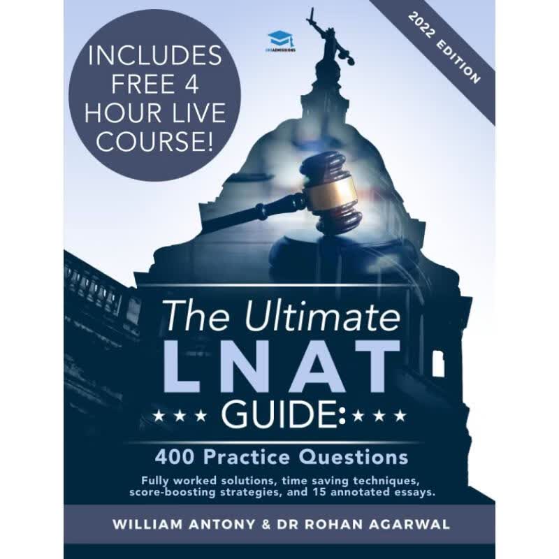 预订 Ultimate LNAT Guide: 400 Practice Questions: Fully Worked Solutions, Time Saving Techniques, S...
