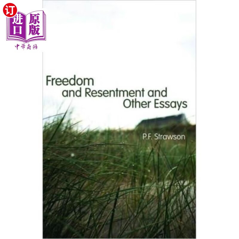 海外直订Freedom and Resentment and Other Essays 自由与怨恨及其他论文集