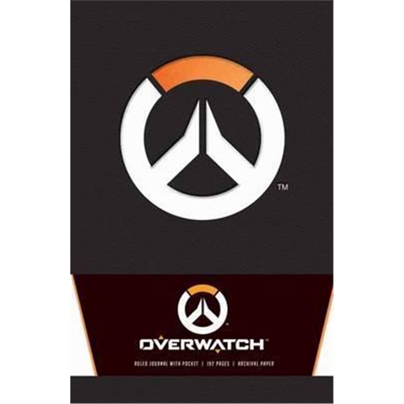 预订overwatch hardcover ruled journal