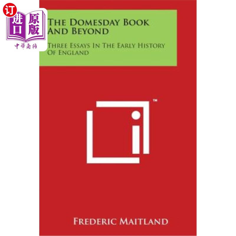 海外直订the domesday book and beyond: three essays in the early