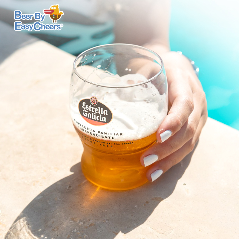 Easycheers西班牙原瓶原装进口经典畅饮系列瓶装精酿啤酒 330mL 24罐 整箱装 （性价比之选）