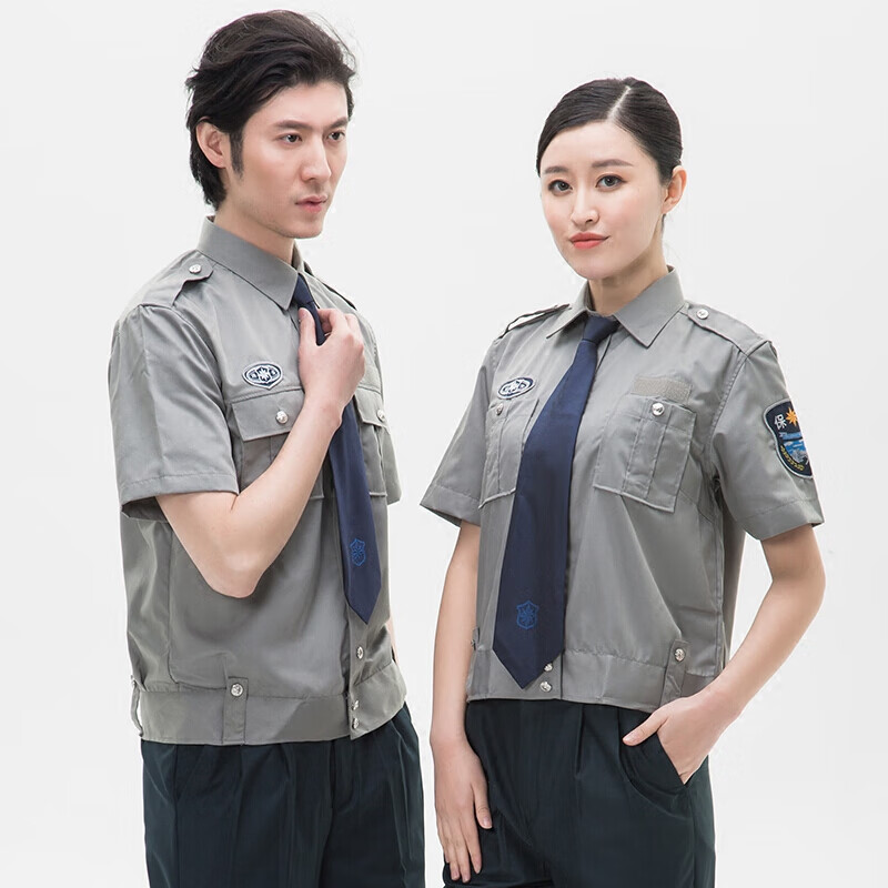 神骁2011款保安服夏装短袖衬衣夏季物业工作服酒店工作服保安制服套装